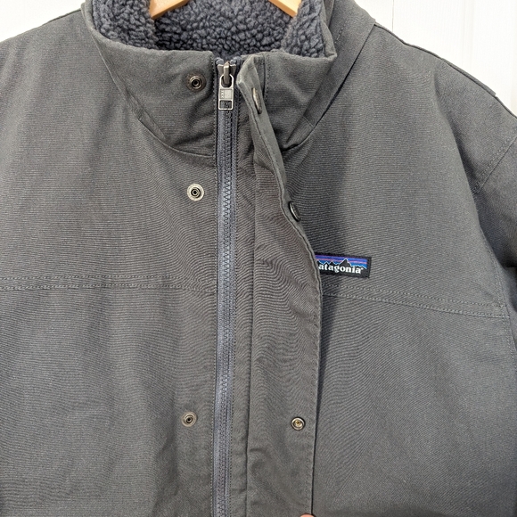 NWT Patagonia Mens Maple Grove Canvas Jacket Forge Grey Size M - Picture 8 of 16